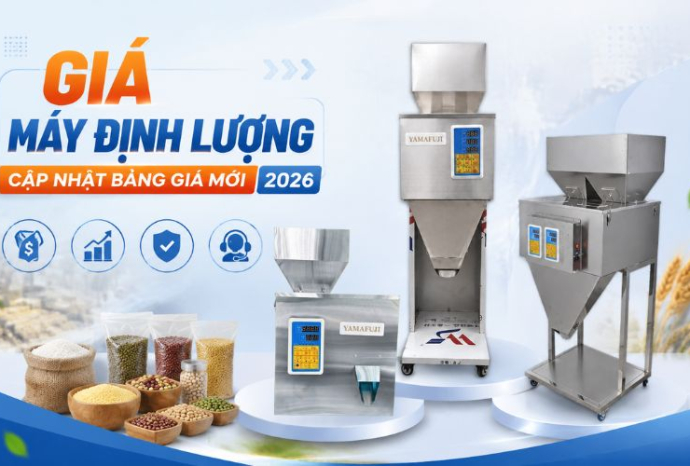 Giá máy định lượng bao nhiêu? Cập nhật bảng giá mới 2026