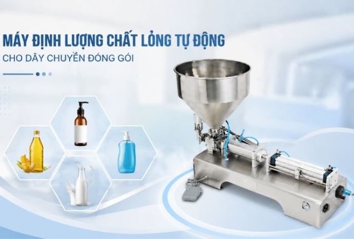 Máy định lượng chất lỏng tự động cho dây chuyền đóng gói