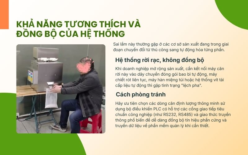 Khả năng tương thích và đồng bộ của hệ thống