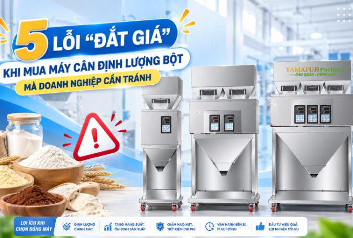5 lỗi “đắt giá” khi mua máy cân định lượng bột mà doanh nghiệp cần tránh
