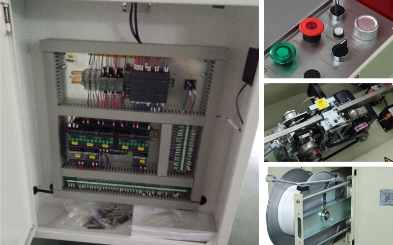 Cấu tạo máy đóng đai tự động AP8060