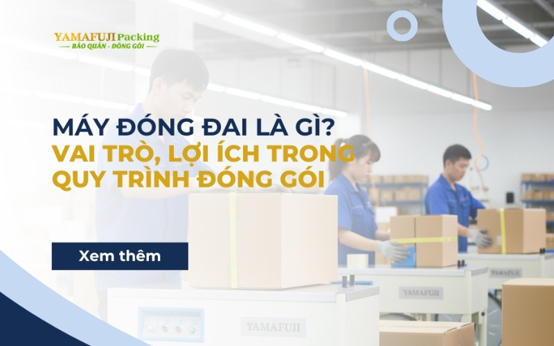 Máy Đóng Đai là gì? Vai trò và Lợi ích trong Quy trình Đóng gói