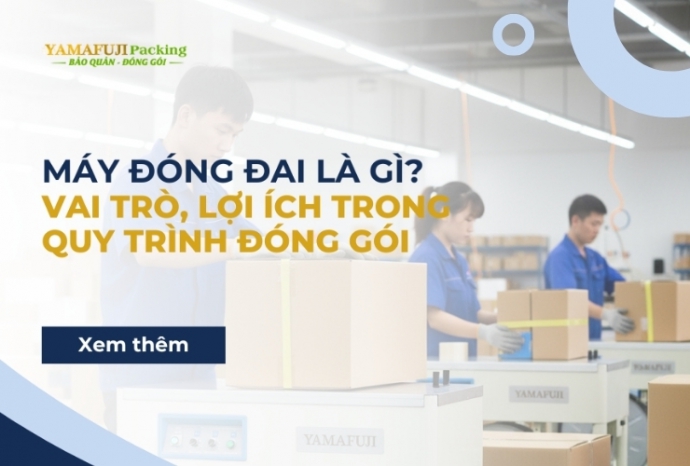 Máy Đóng Đai là gì? Vai trò và Lợi ích trong Quy trình Đóng gói