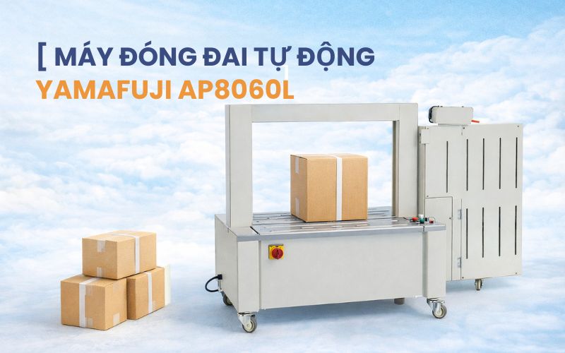 Máy đóng đai tự động Yamafuji AP8060L