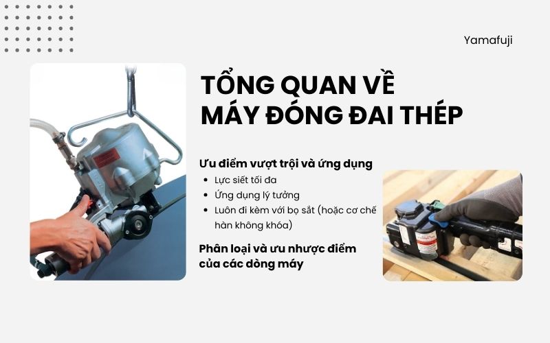 Tổng quan về máy đóng đai thép