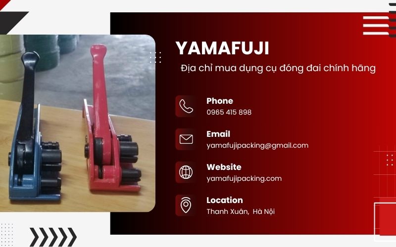 Yamafuji - Địa chỉ mua dụng cụ đóng đai chính hãng