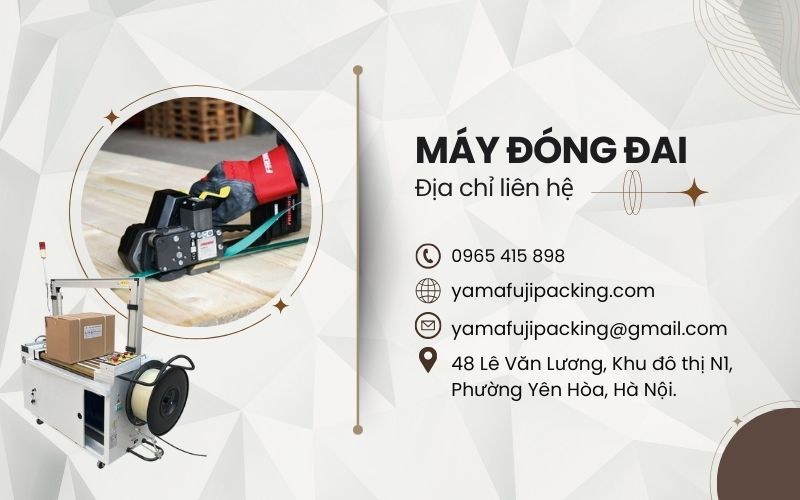 địa chỉ liên hệ mua máy đóng đai