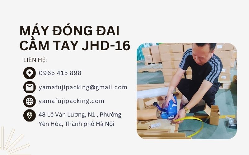 Liên hệ mua máy đóng đai cầm tay JHD-16