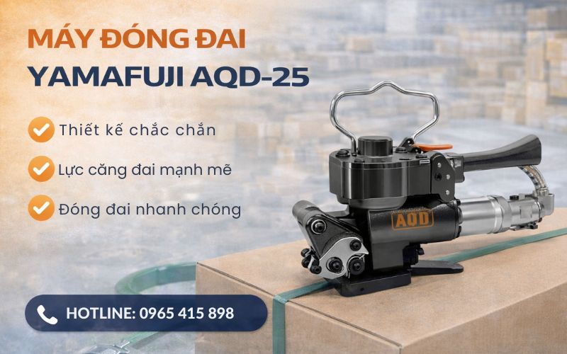 Máy đóng đai Yamafuji AQD-25