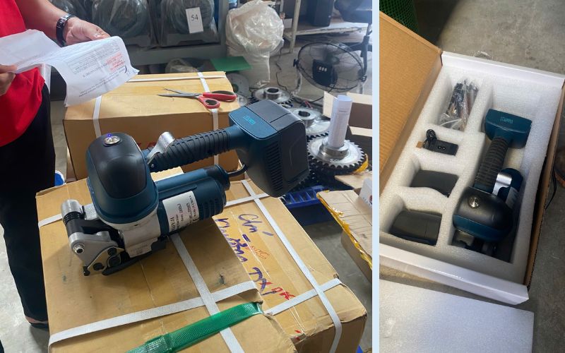 Kĩ thuật giao đóng đai chạy pin yamafuji dd19a