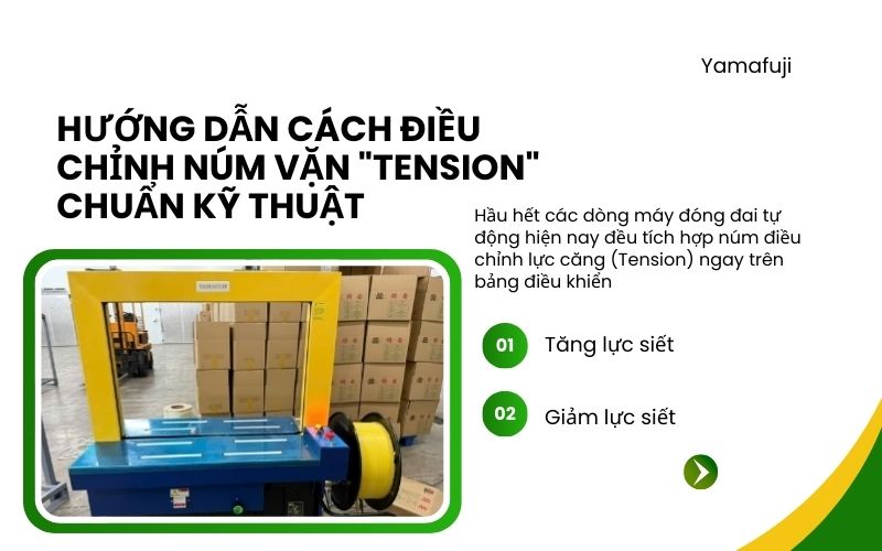 Hướng dẫn cách điều chỉnh núm vặn 