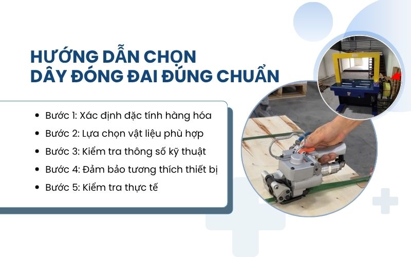 Hướng dẫn chọn dây đóng đai đúng chuẩn