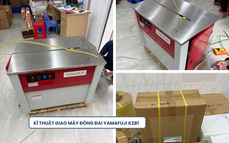 Kĩ thuật giao máy đóng đai Yamafuji kzb1