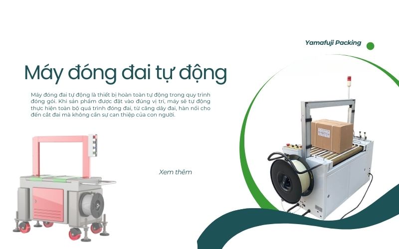 Máy đóng đai tự động