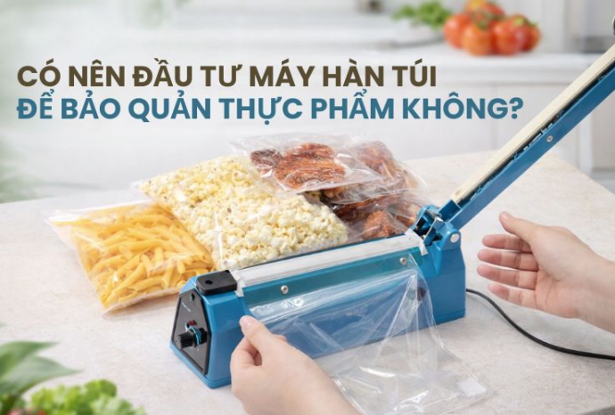 Có nên đầu tư máy hàn túi để bảo quản thực phẩm không