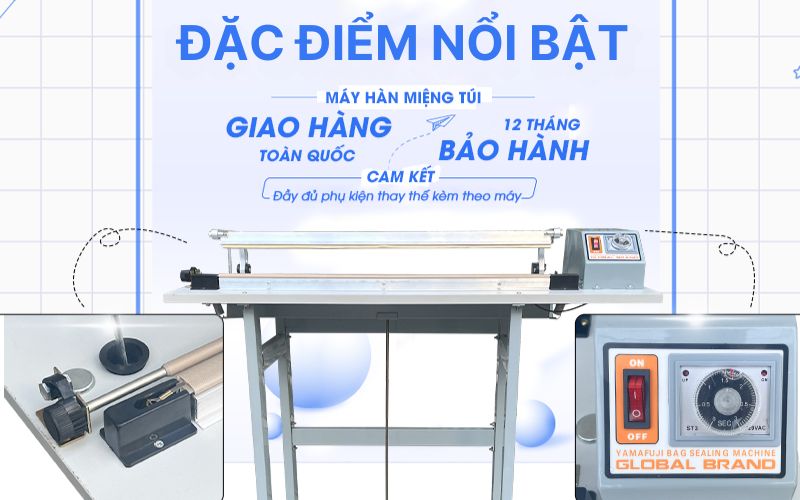 Đặc điểm nổi trội của máy hàn túi Yamafuji FRP400T