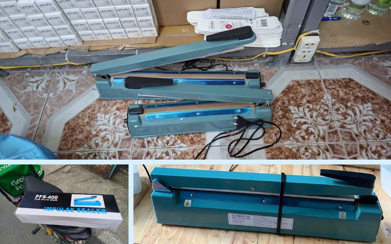 Kĩ thuật Yamafuji bàn giao máy hàn túi dập tay PCS-400