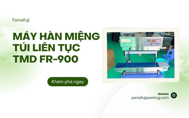 Máy hàn miệng túi liên tục TMD FR-900 chính hãng