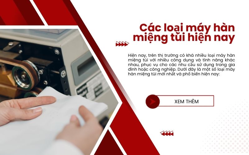 các loại máy hàn miệng túi hiện nay