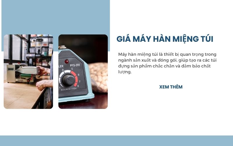 giá máy hàn miệng túi