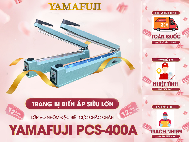 giới thiệu máy hàn túi dập tay Yamafuji PCS-400A