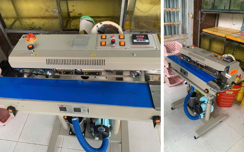 kỹ thuật yamafuji giao máy hàn túi miệng túi zip