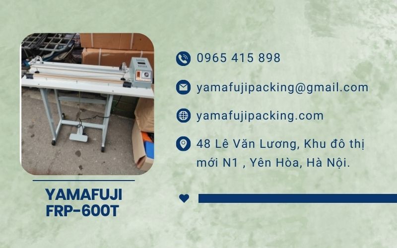 liên hệ mua máy dán túi dập chân Yamafuji FRP-600T