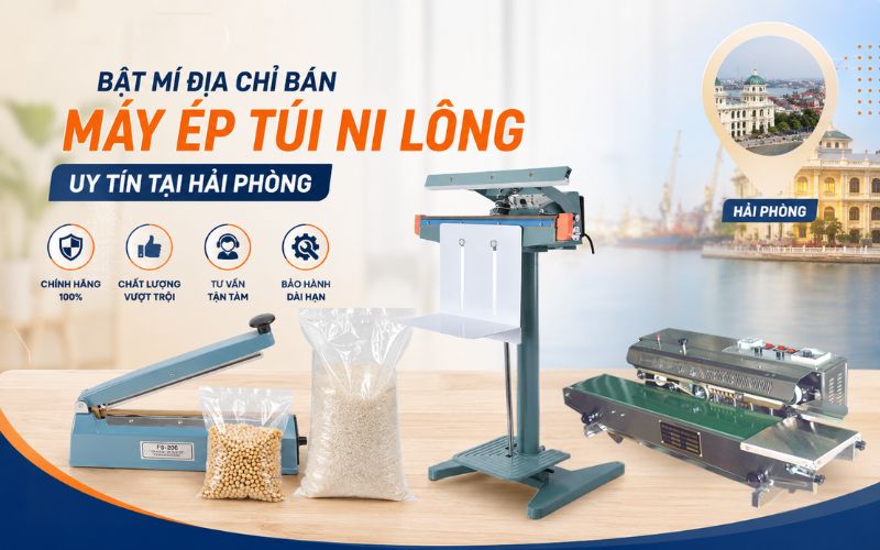 Bật mí địa chỉ bán máy ép túi ni lông uy tín tại Hải Phòng