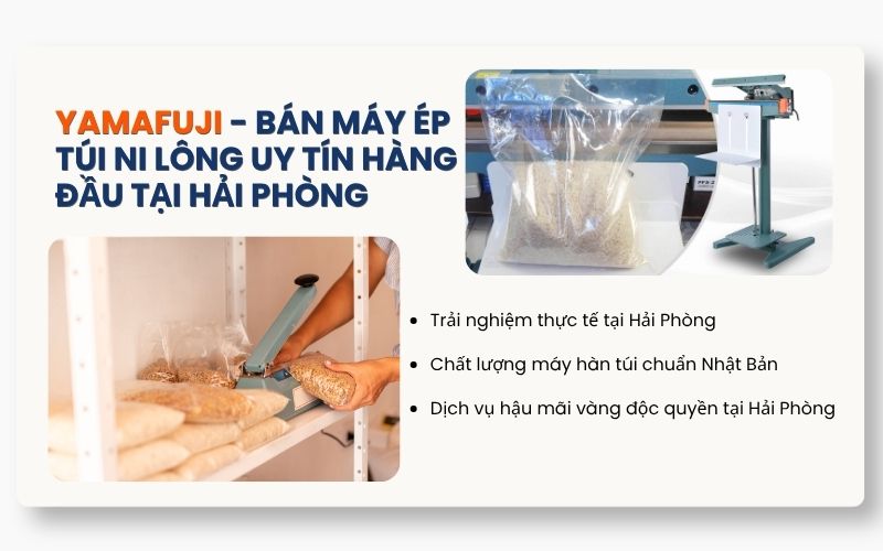 Yamafuji - Bán máy ép túi ni lông uy tín hàng đầu tại Hải Phòng