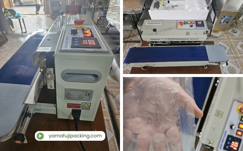 Kỹ thuật giao máy hàn túi liên tục fr900wp