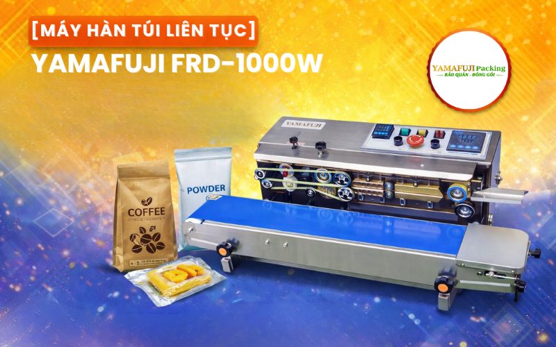 Máy hàn túi liên tục Yamafuji FRD-1000W