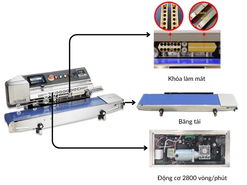 Máy hàn miệng túi in date - in phun Yamafuji FPM-150E tốt