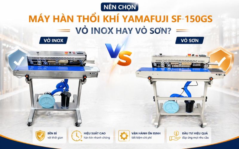 máy hàn thổi khí Yamafuji SF-150GS vỏ inox hay vỏ sơn