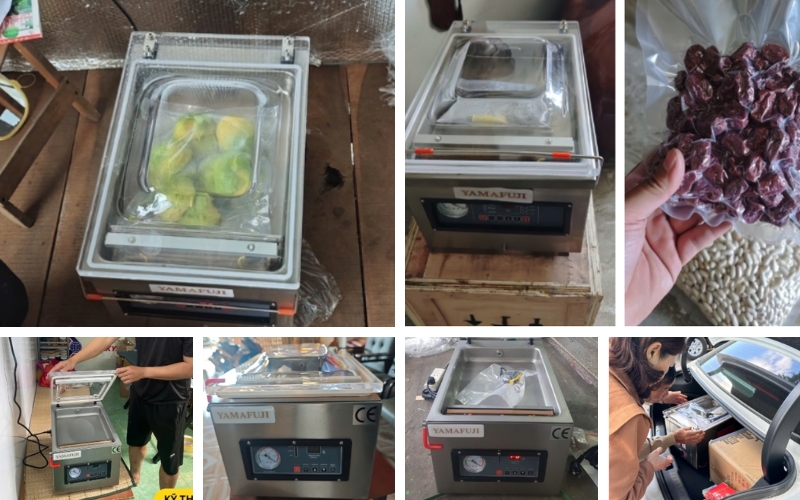 Bàn giao máy hút chân không DZ-260C cho khách hàng