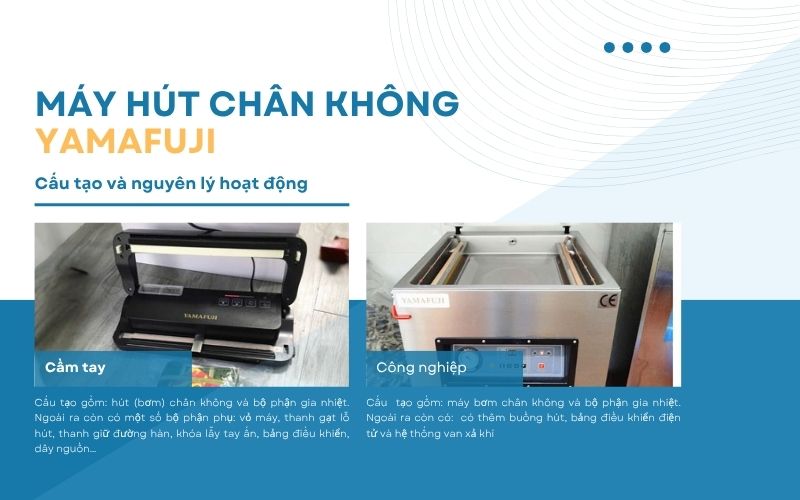 Cấu tạo và nguyên lý hoạt động của máy hút chân không 