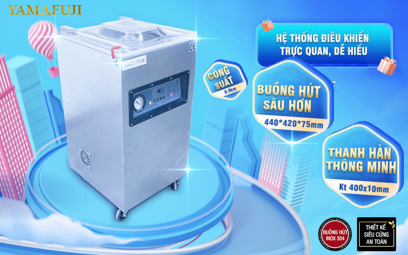 máy hút chân không Yamafuji VM400CB