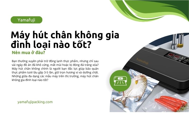 Máy hút chân không gia đình loại nào tốt? 