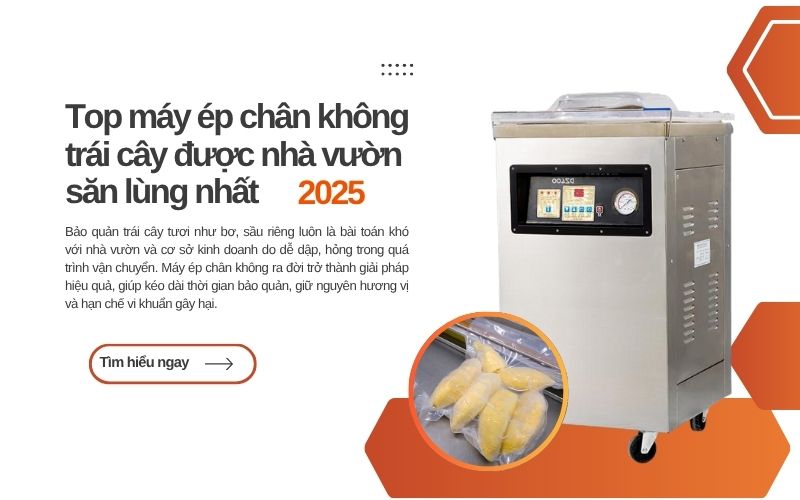 Top máy ép chân không trái cây được săn lùng