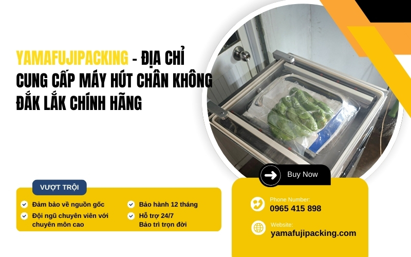 YamafujiPacking – Địa chỉ cung cấp máy hút chân không Đắk Lắk chính hãng
