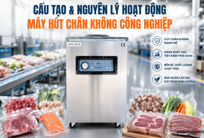 Cấu tạo và nguyên lý hoạt động máy hút chân không công nghiệp