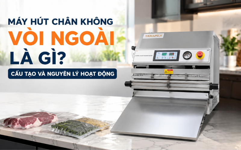 Máy hút chân không vòi ngoài là gì? Cấu tạo và Nguyên lý hoạt động