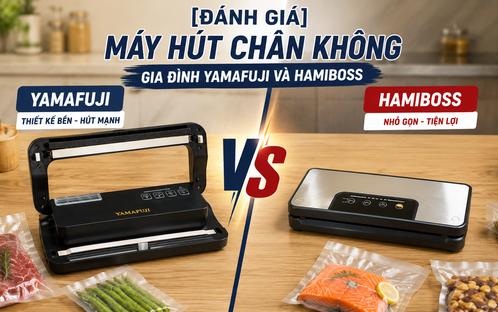 [Đánh Giá] Máy Hút Chân Không Gia Đình Yamafuji Và Hamiboss