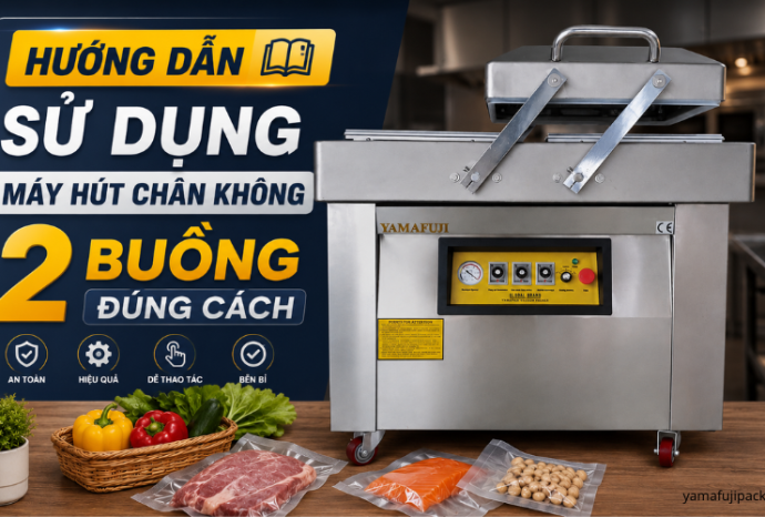 Hướng Dẫn Sử Dụng Máy Hút Chân Không 2 Buồng Đúng Cách