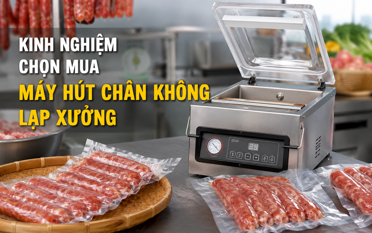 Kinh Nghiệm Chọn Mua Máy Hút Chân Không Lạp Xưởng