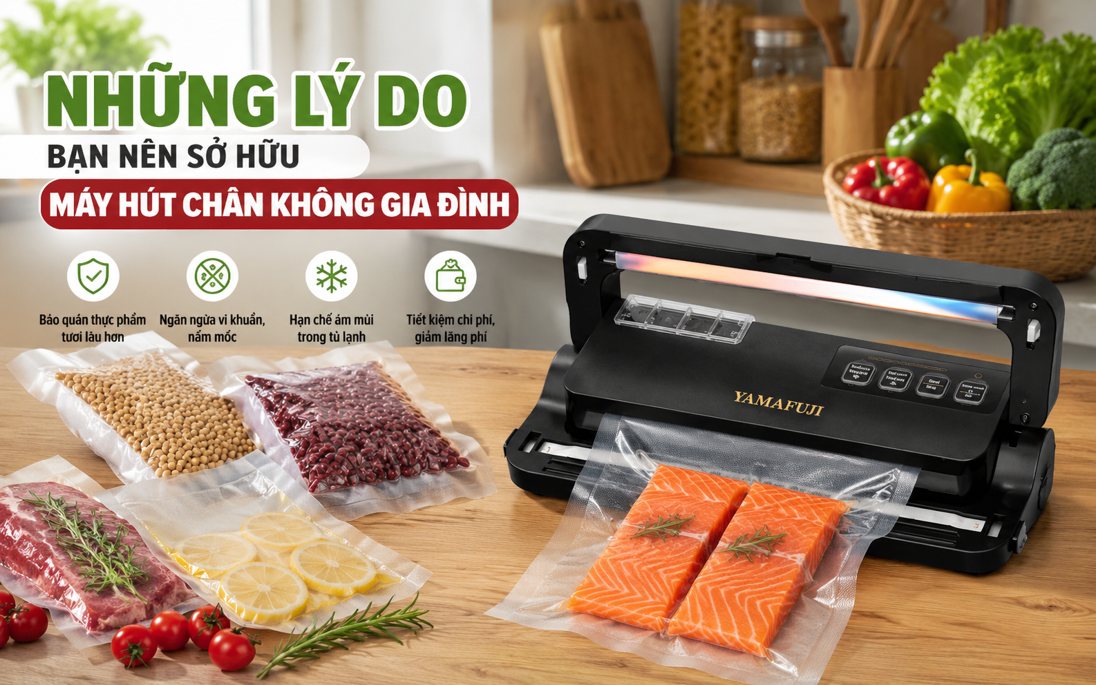 Lý do nên sở hữu máy hút chân không gia đình