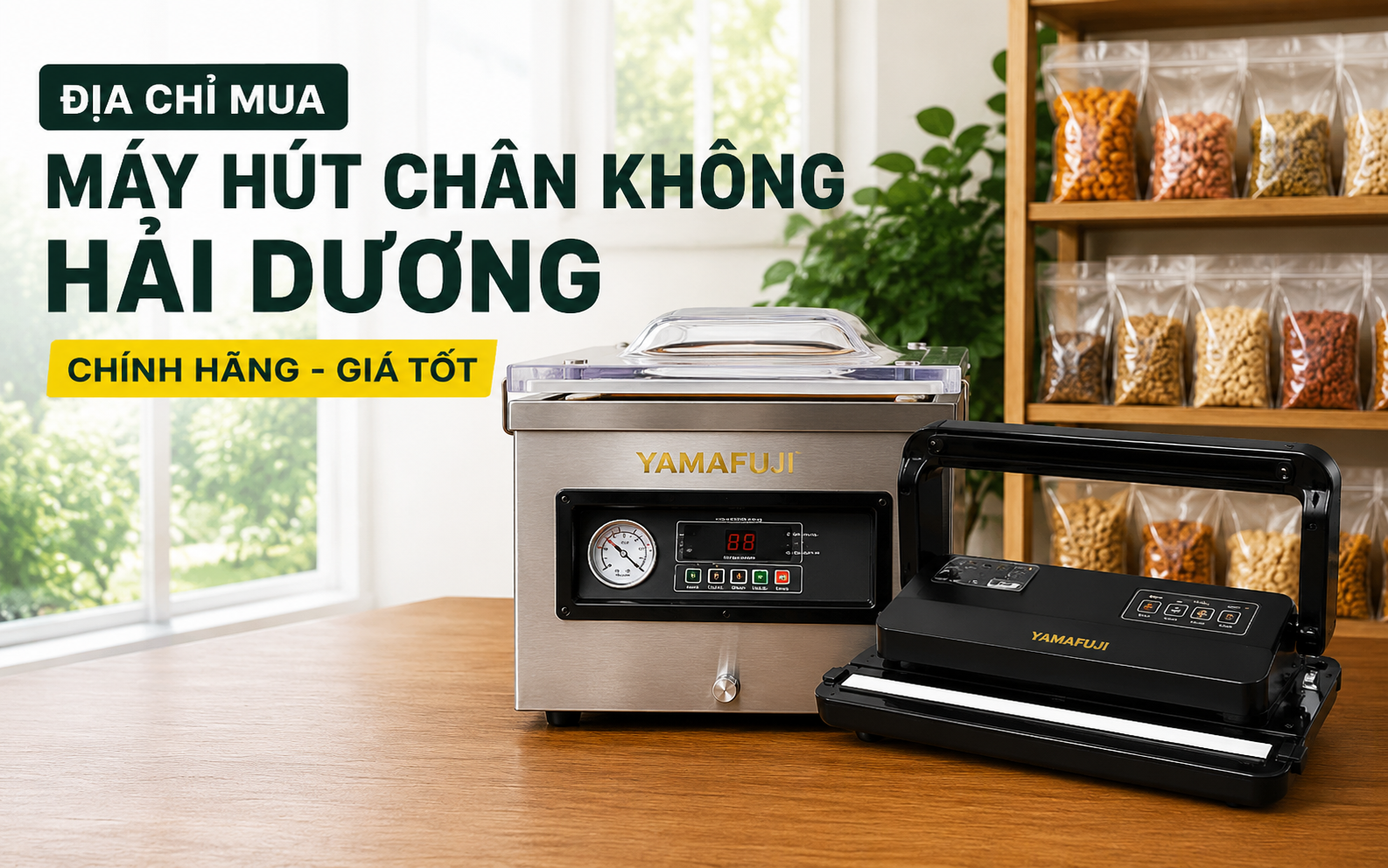 Địa chỉ mua máy hút chân không Hải Dương 