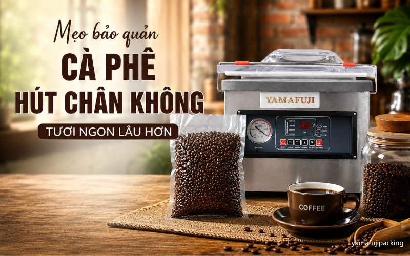 Mẹo bảo quản cà phê hút chân không tươi ngon lâu hơn