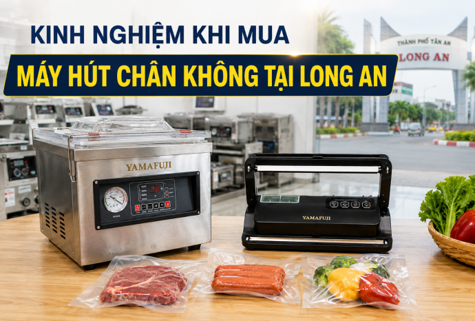Kinh nghiệm khi mua máy hút chân không tại Long An