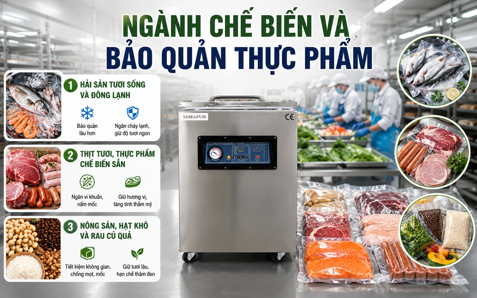  Ngành chế biến và bảo quản thực phẩm