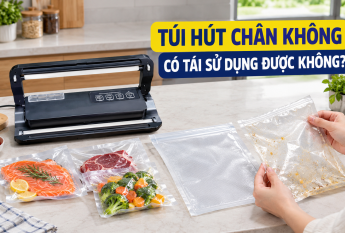 [Giải đáp] Túi hút chân không có tái sử dụng được không?
